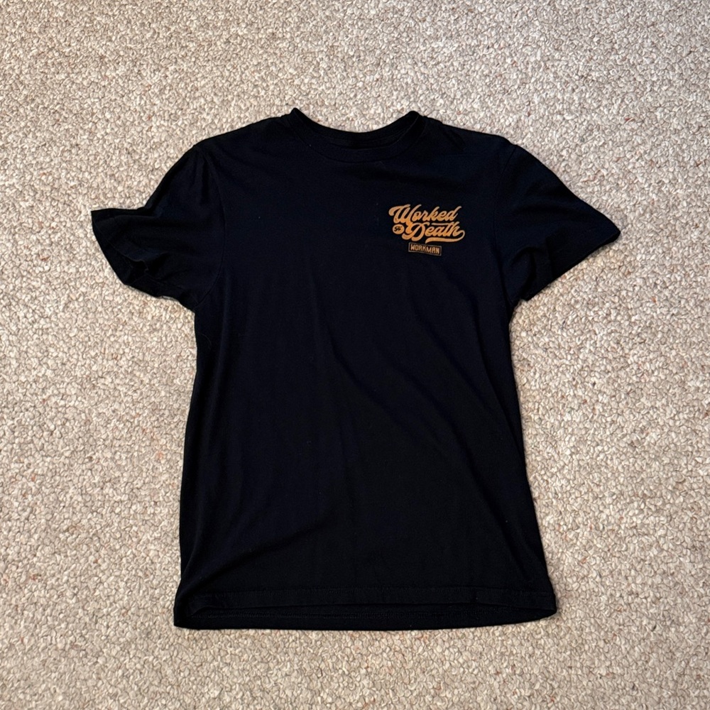 Workmans Electrician Black T-Shirt